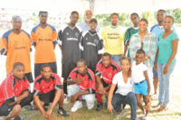 ORLANDO JOHNSON MEMORIAL FOOTBALL TOURNEY IN PROGRESS