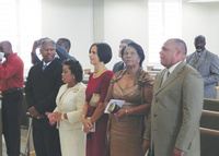 DEDICATION SERVICE AT GOOD NEWS BAPTIST CHURCH, ST. PETERS, ST. MAARTEN