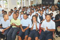 TEACHER NOONIE LIBRARY DEDICATED At Adrian T. Hazell Primary School