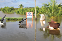 FREAK RAINSTORM FLOODS ANGUILLA