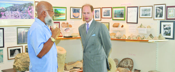 EARL LEARNS ABOUT ANGUILLA’S HISTORY