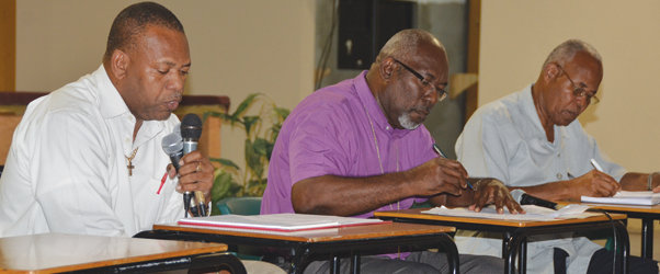 PUBLIC FORUM CONDEMNS CRIME, LOOKS FOR SOLUTIONS