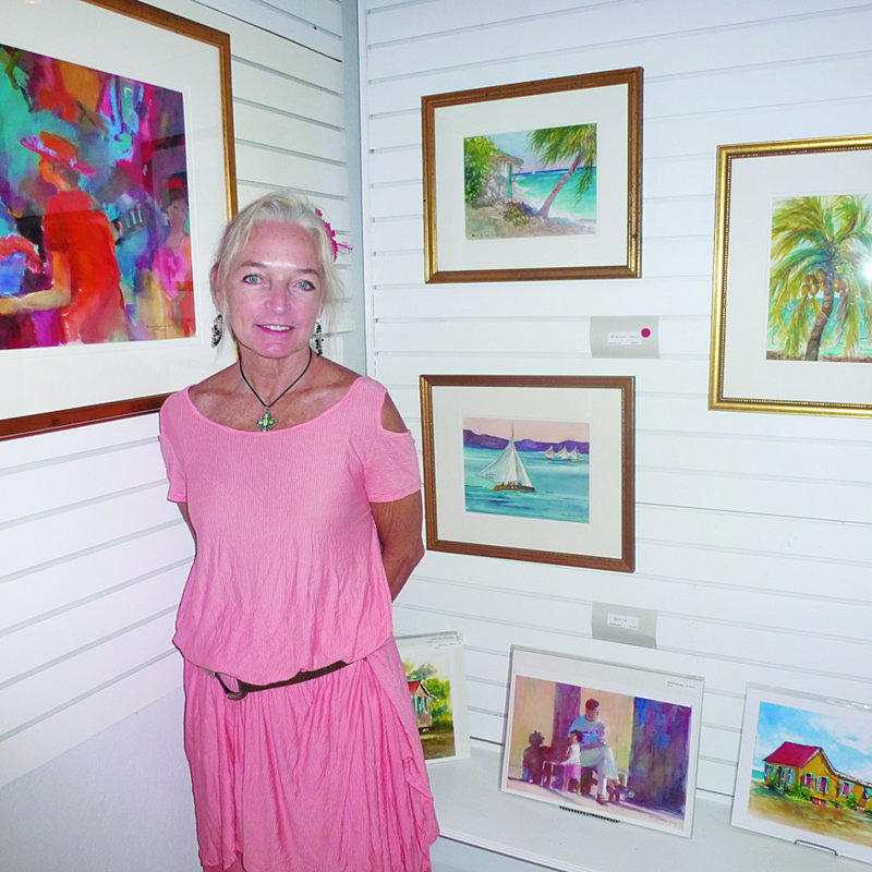 Beverly Perdue exhibits at Devonish Gallery