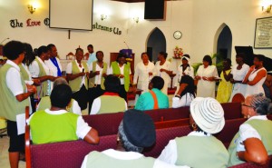 Anguillian women speaking of their experiences in other lands