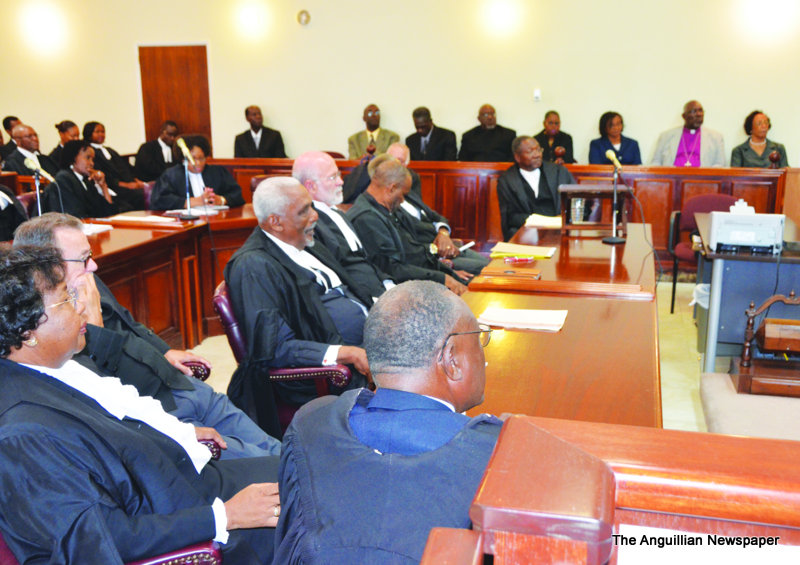 Special Court Sitting –  ANGUILLA CIRCUIT HONOURS JOHN BENJAMIN, QC AT THE INNER BAR