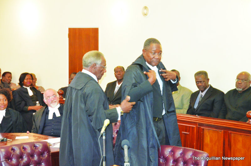 Special Court Sitting –  ANGUILLA CIRCUIT HONOURS JOHN BENJAMIN, QC AT THE INNER BAR