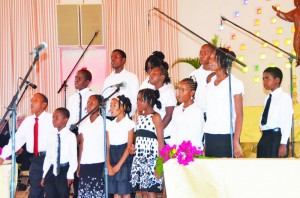 St. Augustine's Youth Chorale directed by Margaret Augustus