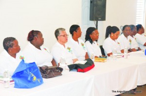 Members of the Anglican Church Women Association of Anguilla and other islands