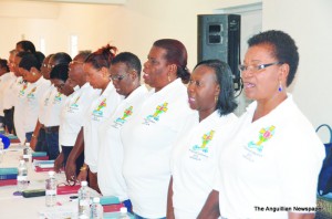 Members of the Anglican Church Women Association of Anguilla and other islands