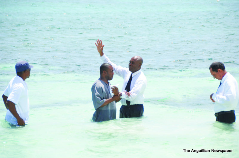 Religion –   FOUR-WEEK CRUSADE ENDS WITH BAPTISMS