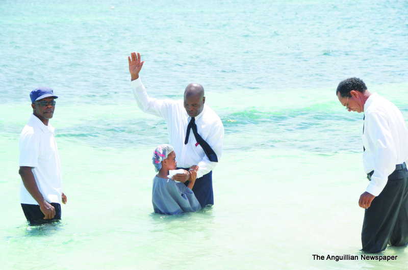 Religion –   FOUR-WEEK CRUSADE ENDS WITH BAPTISMS