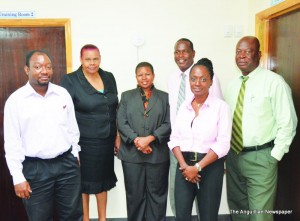 Officials of the Ministry of Social Development and Health Authority