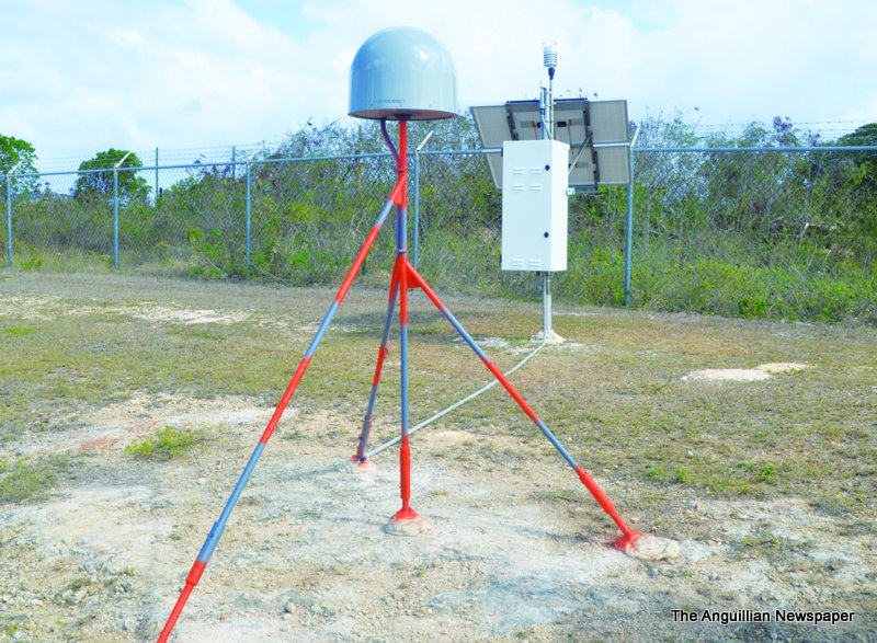 GPS STATION TO MONITOR DISASTER CONDITIONS IN ANGUILLA