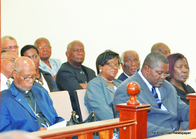 JUDGES GRATEFUL FOR SERVICE IN ANGUILLA AND THEIR ELEVATIONS