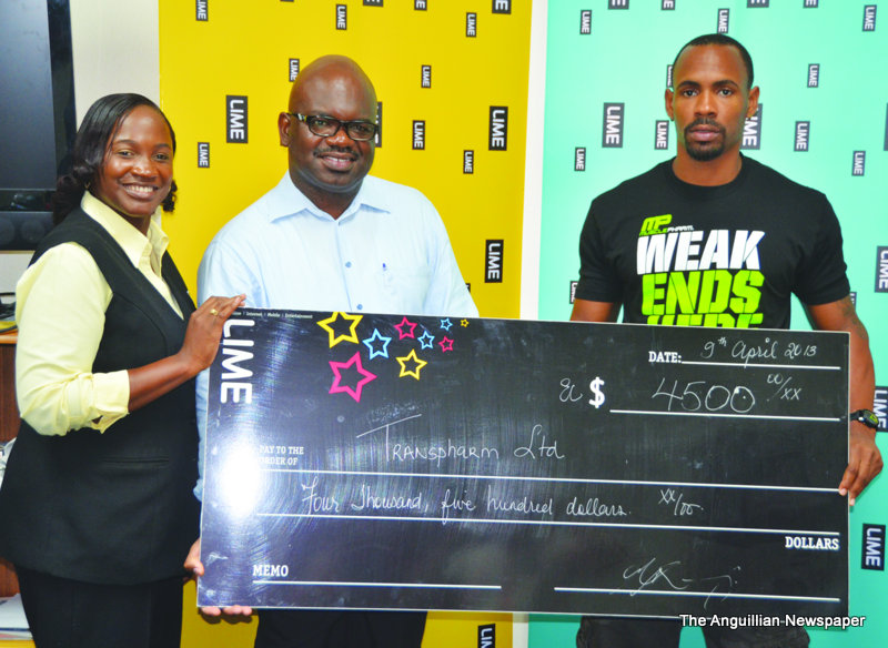 LIME ANGUILLA SUPPORTS WEEKEND TRANSPHARM EXPO