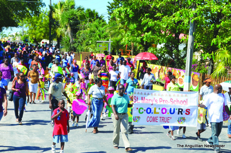 CHILDREN MARCHED EN-MASSE IN EARLY CHILDHOOD PARADE