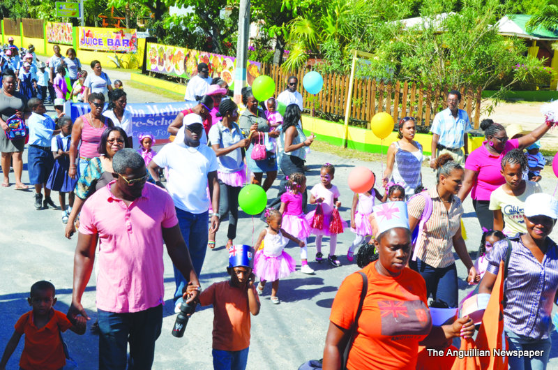 CHILDREN MARCHED EN-MASSE IN EARLY CHILDHOOD PARADE