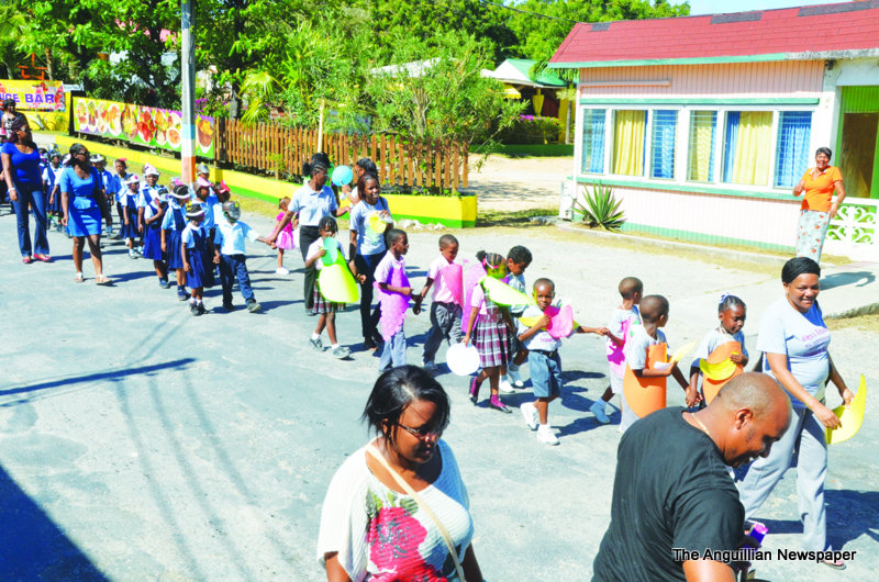 CHILDREN MARCHED EN-MASSE IN EARLY CHILDHOOD PARADE