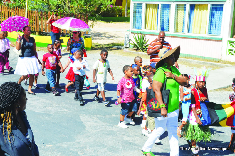 CHILDREN MARCHED EN-MASSE IN EARLY CHILDHOOD PARADE