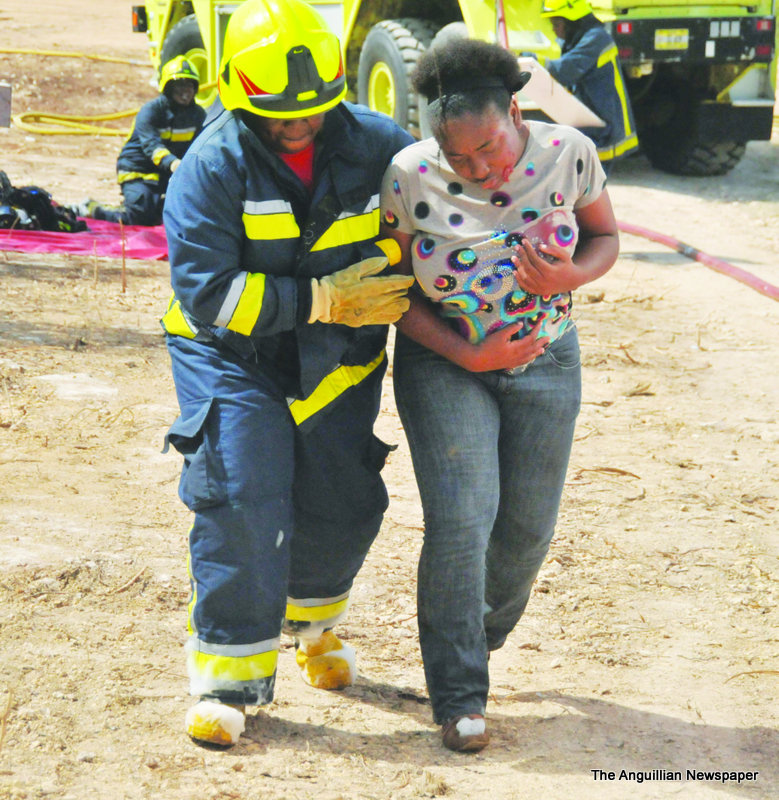 PLANE CRASH EXERCISE MAINTAINS AIRPORT’S CATEGORY 5 STATUS