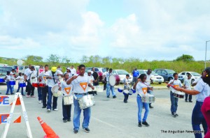 The SDA Pathfinder Drumband 