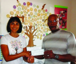 L-R: Renuka Harrigan, Founder of The Arijah Children’s Foundation and Mr. Carlson Connor Lloyd, President of APANY.