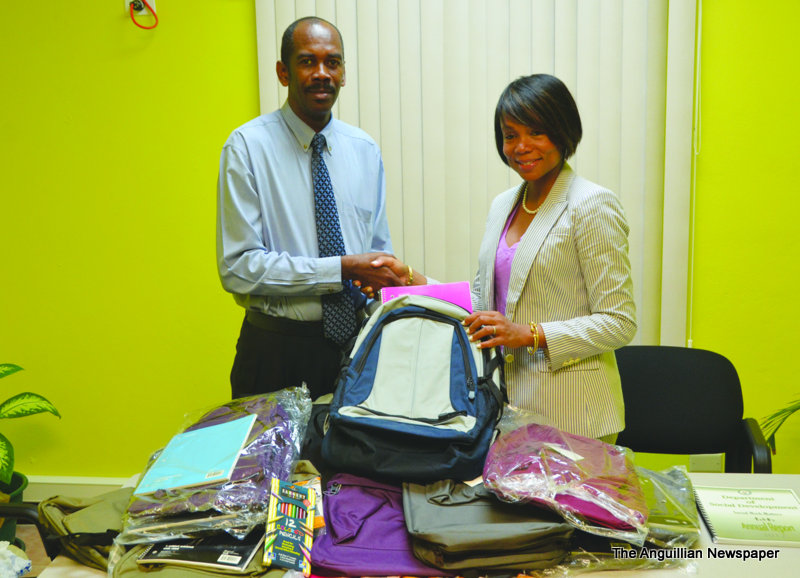 CHARITY ORGANISATION DONATES TO ANGUILLIAN CHILDREN