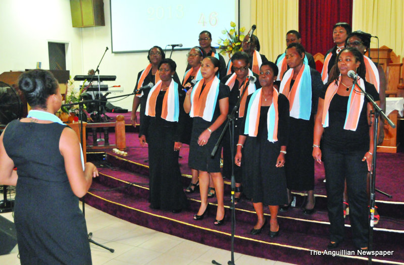 16 CHOIRS SING FOR ANGUILLA DAY CHOIR FEST 2013