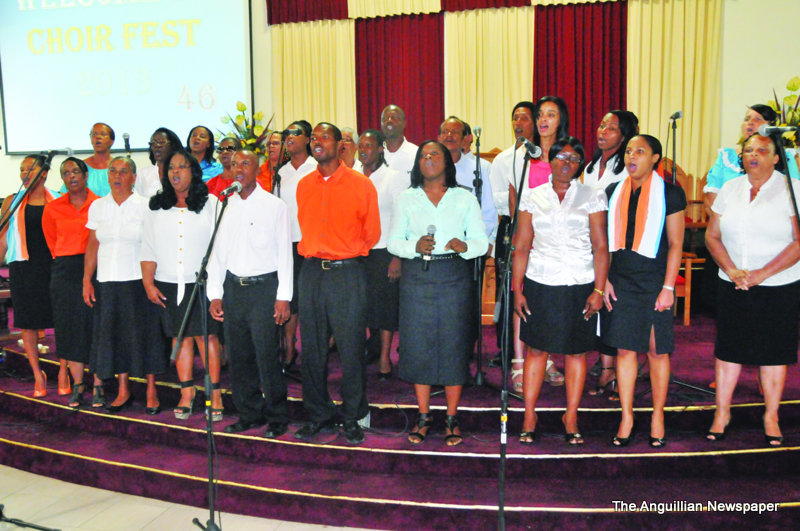 16 CHOIRS SING FOR ANGUILLA DAY CHOIR FEST 2013