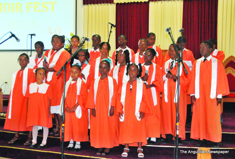 16 CHOIRS SING FOR ANGUILLA DAY CHOIR FEST 2013