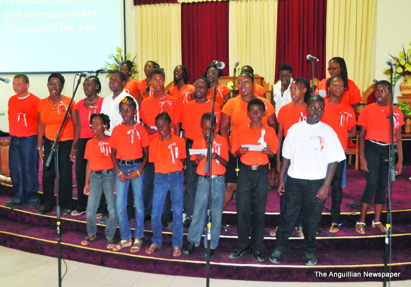 16 CHOIRS SING FOR ANGUILLA DAY CHOIR FEST 2013
