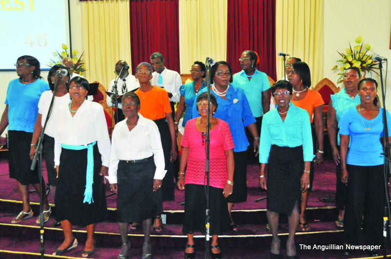 16 CHOIRS SING FOR ANGUILLA DAY CHOIR FEST 2013