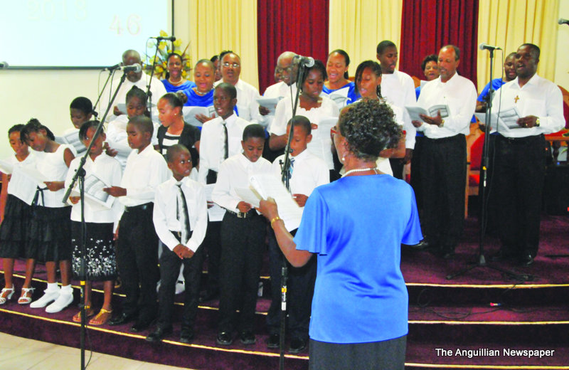 16 CHOIRS SING FOR ANGUILLA DAY CHOIR FEST 2013