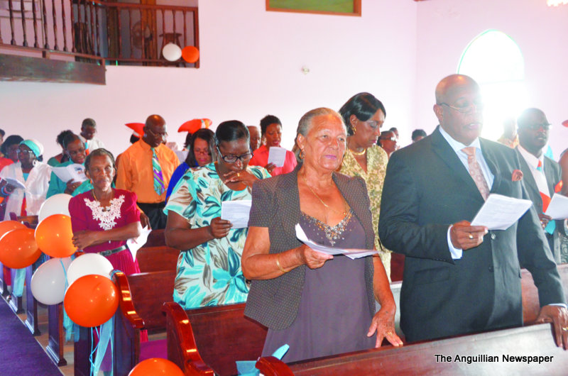 CHURCH SERVICE COMMEMORATES ANGUILLA REVOLUTION