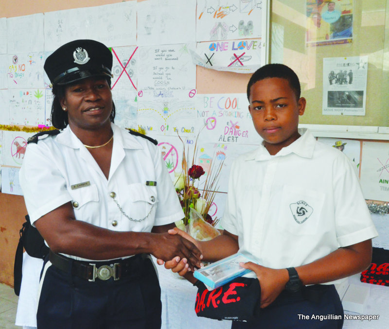 CAMPUS B STUDENTS GRADUATE FROM D.A.R.E. PROGRAMME Two Tell Of Dangers If Programme Stops