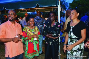 L-R: Mr. and Mrs. Stanley Reid, Mrs. Lori-Rae Franklin and Mrs. Jewelle Fleming