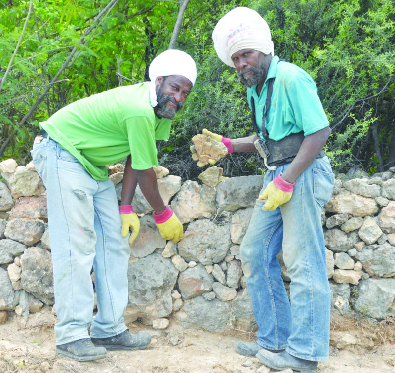 HISTORIC WALLBLAKE ROCK WALL REPAIRED