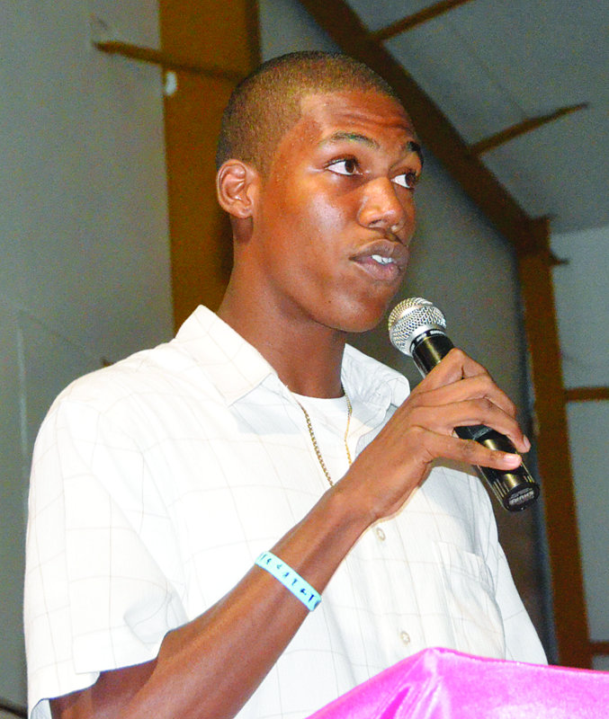 ZHARNEL HUGHES TELLS OF TRAINING AND ACCOMPLISHMENTS