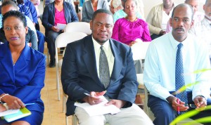 Ms. Heather Stewart, Dr. Howe and Mr. Sanford Richardson