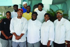 The Competing Anguillian Chefs