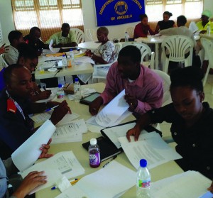 Groups at Training session