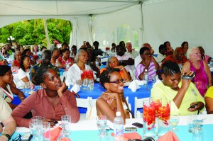 Attendees at Lit Fest