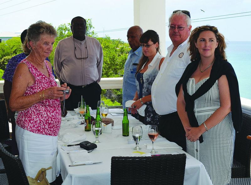 ROTARY CLUB IN ANGUILLA 35 YEARS OLD