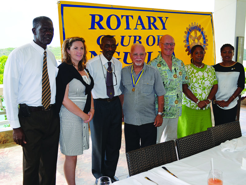 ROTARY CLUB IN ANGUILLA 35 YEARS OLD