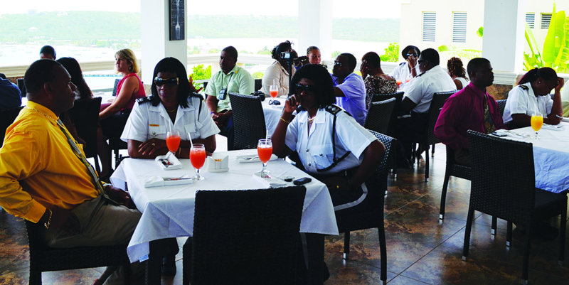 Commissioner of Police says to Governor Harrison… “thank you for your moral support”