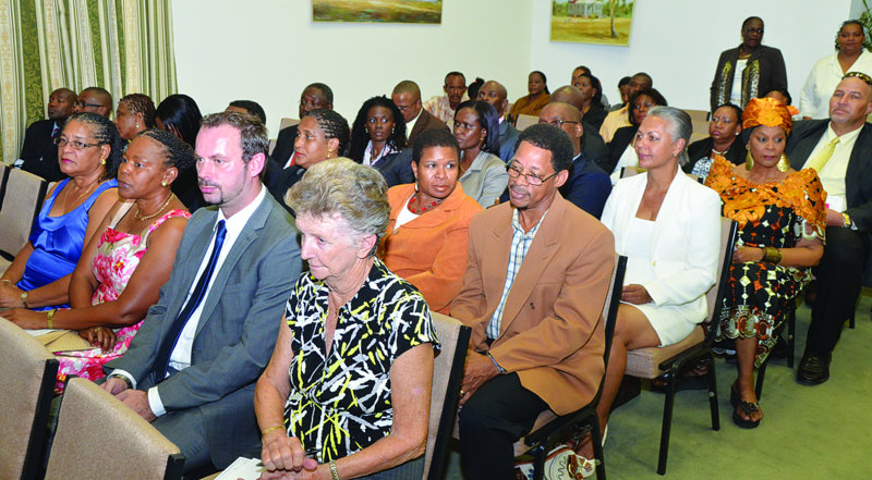 GOVERNOR SCOTT TAKES OATHS  “WITH UTMOST SENSE OF HONOUR AND RESPONSIBILITY” Given Big Welcome At House of Assembly