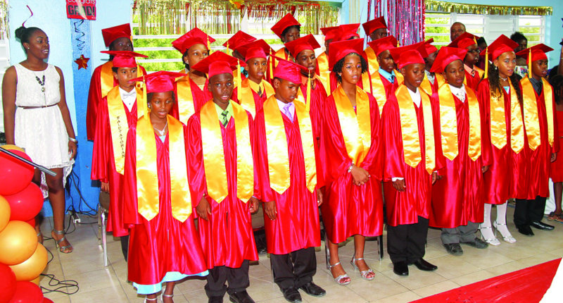 Mrs. Chanelle Petty-Barrett Delivers Feature Address at the Morris Vanterpool School’s Graduation  “Behind Us Lies the Path of Learning, Ahead the Road to Success”