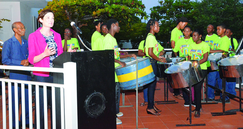 GOVERNOR SCOTT WELCOMES LARGE CROWD AT RECEPTION Dinner Setting At Government House