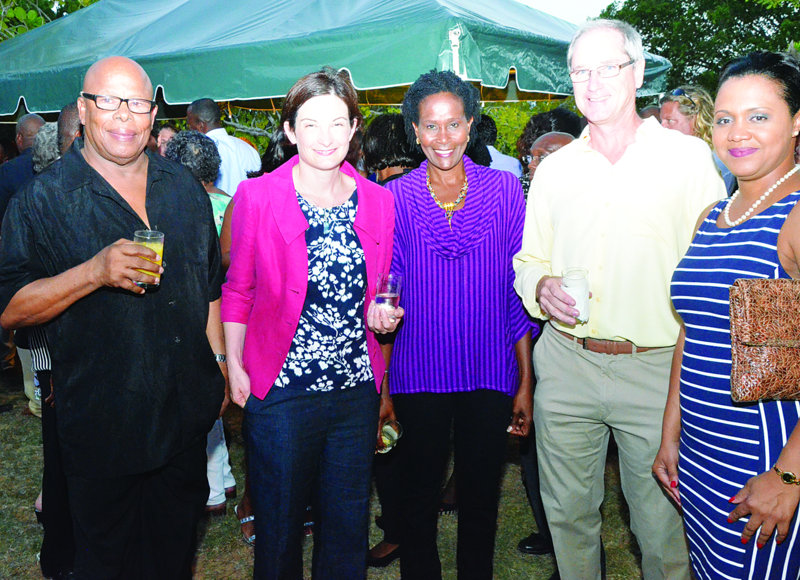 GOVERNOR SCOTT WELCOMES LARGE CROWD AT RECEPTION Dinner Setting At Government House