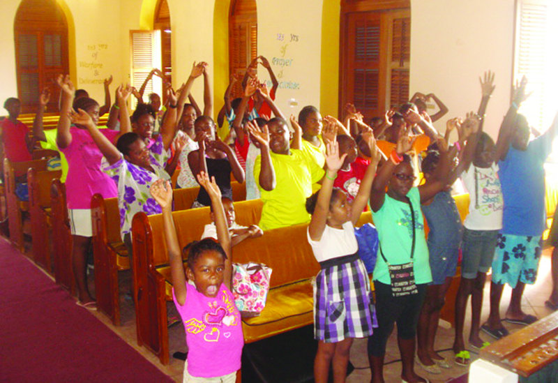 Participants in the Vacation Bible School (Photos Submitted)